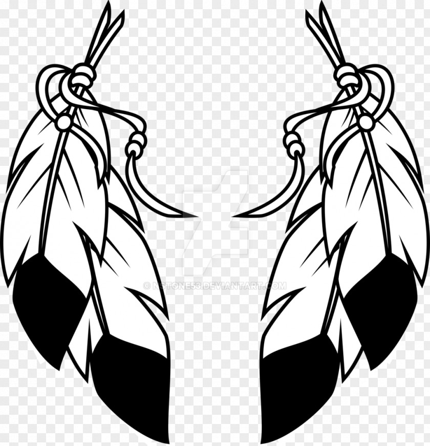 Angel Feathers Gabriel Clothing Company Monogram Line Art Clip PNG