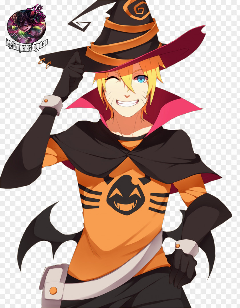 Naruto Family Rendering Halloween Clip Art PNG