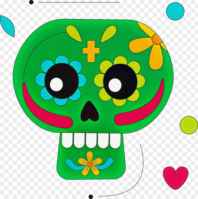 Calavera La Catrina Sugar Skull PNG