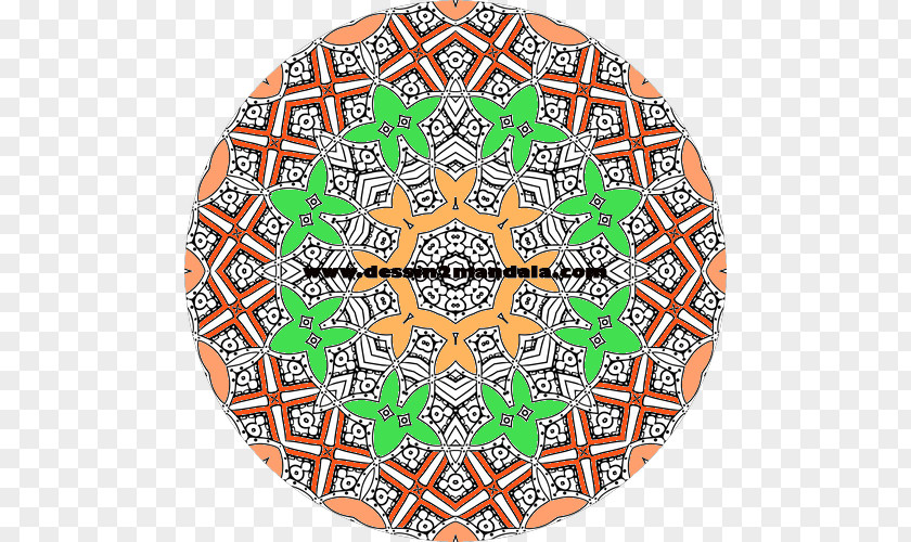 Circle Symmetry Point Pattern PNG