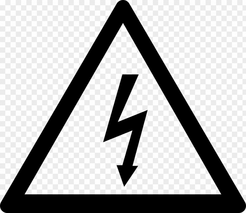 Electrical Injury Electricity Hazard High Voltage Sticker PNG