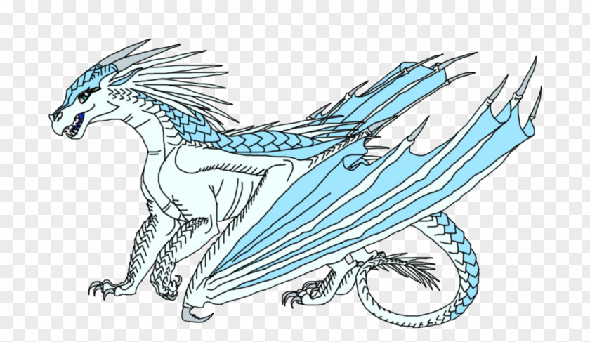 Fire Wings Of Dragon Color PNG