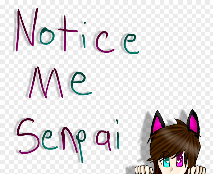 Notice Me Senpai Eyebrow Clip Art Illustration Eyelash PNG