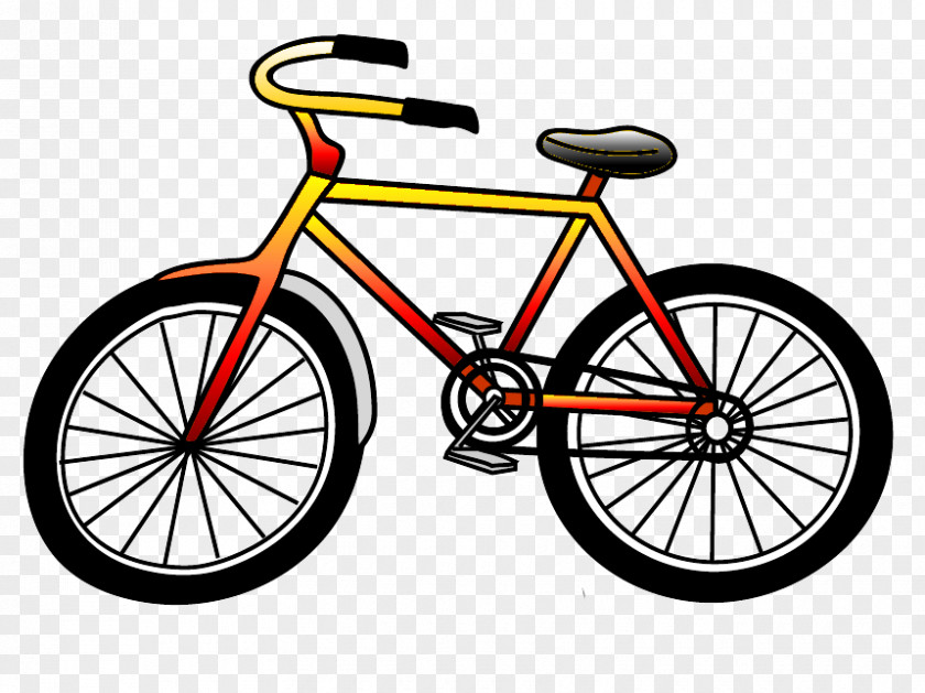 Bicycle Drawing Transport PNG