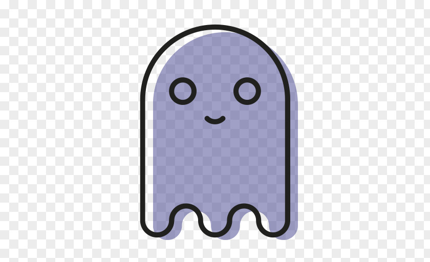 Ghost Smile Cartoon PNG