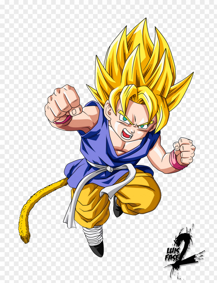 Goku Vegeta Majin Buu Baby Trunks PNG