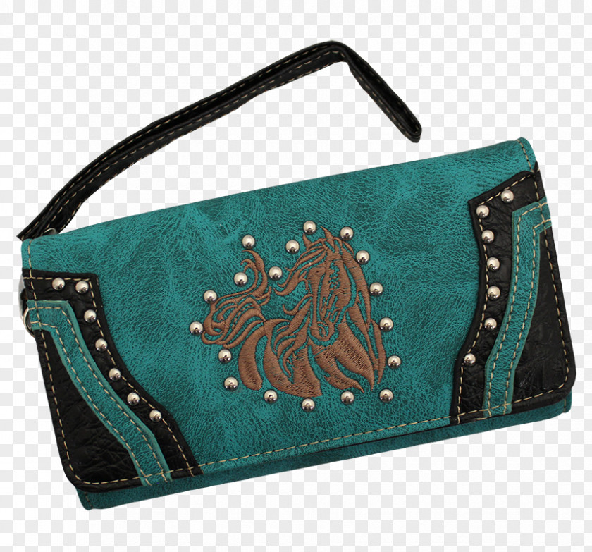 Horse Western Handbag Messenger Bags Turquoise Shoulder PNG