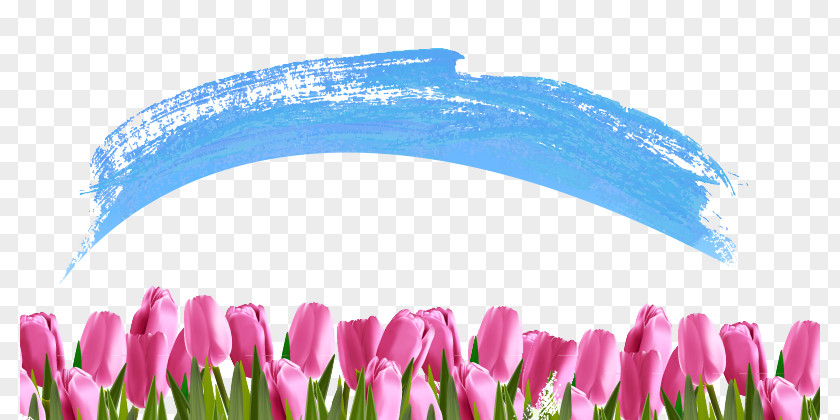 Tulip Background Clip Art PNG