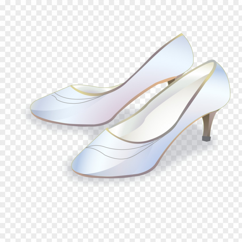 White High Heels High-heeled Footwear Shoe PNG