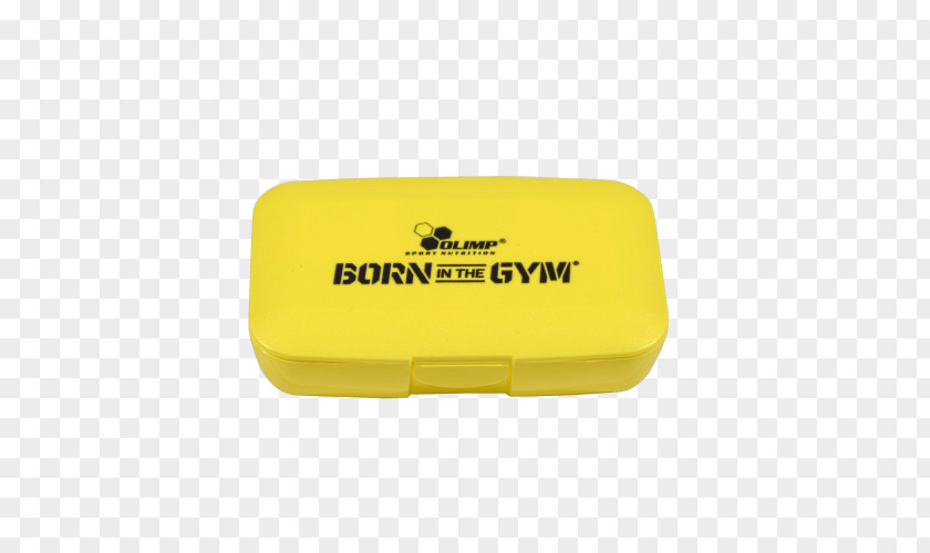 Yellow Gym Pillbox Rectangle PNG