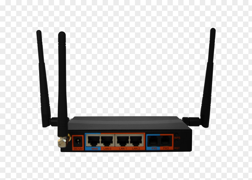 Bussiness Wireless Router Foreign Exchange Office Service VoIP Gateway PNG