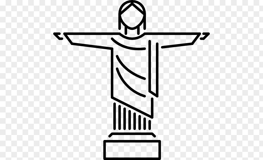 Christ The Redeemer Drawing Coloring Book PNG