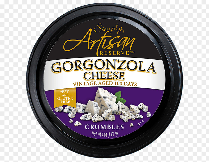 Milk Blue Cheese Crumble Gorgonzola Cream PNG