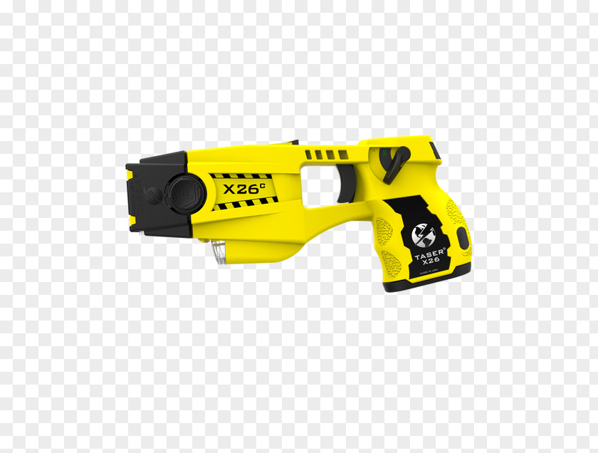 Police Electroshock Weapon TASER X2 Defender Gun PNG