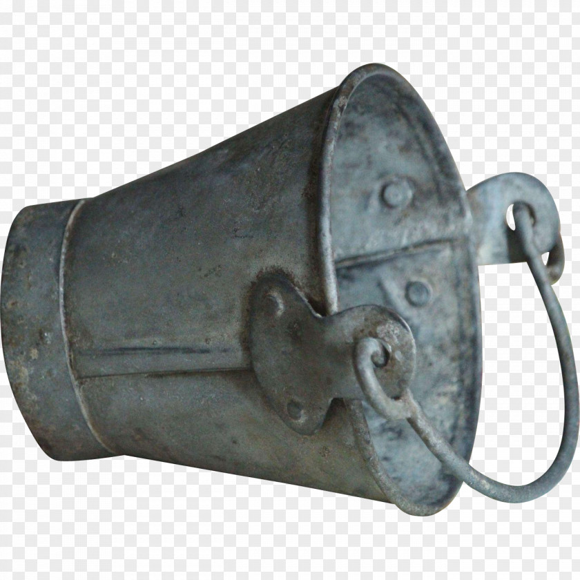 Bucket Metal Galvanization Pail Lid PNG