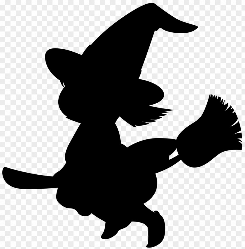 Silhouette Witchcraft Drawing Clip Art PNG