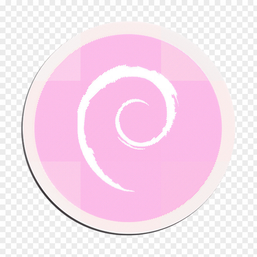 Sticker Logo Debian Icon PNG