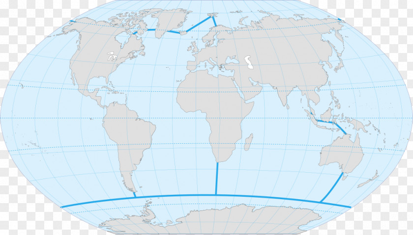 Earth World Globe Litke Deep Arctic Ocean PNG
