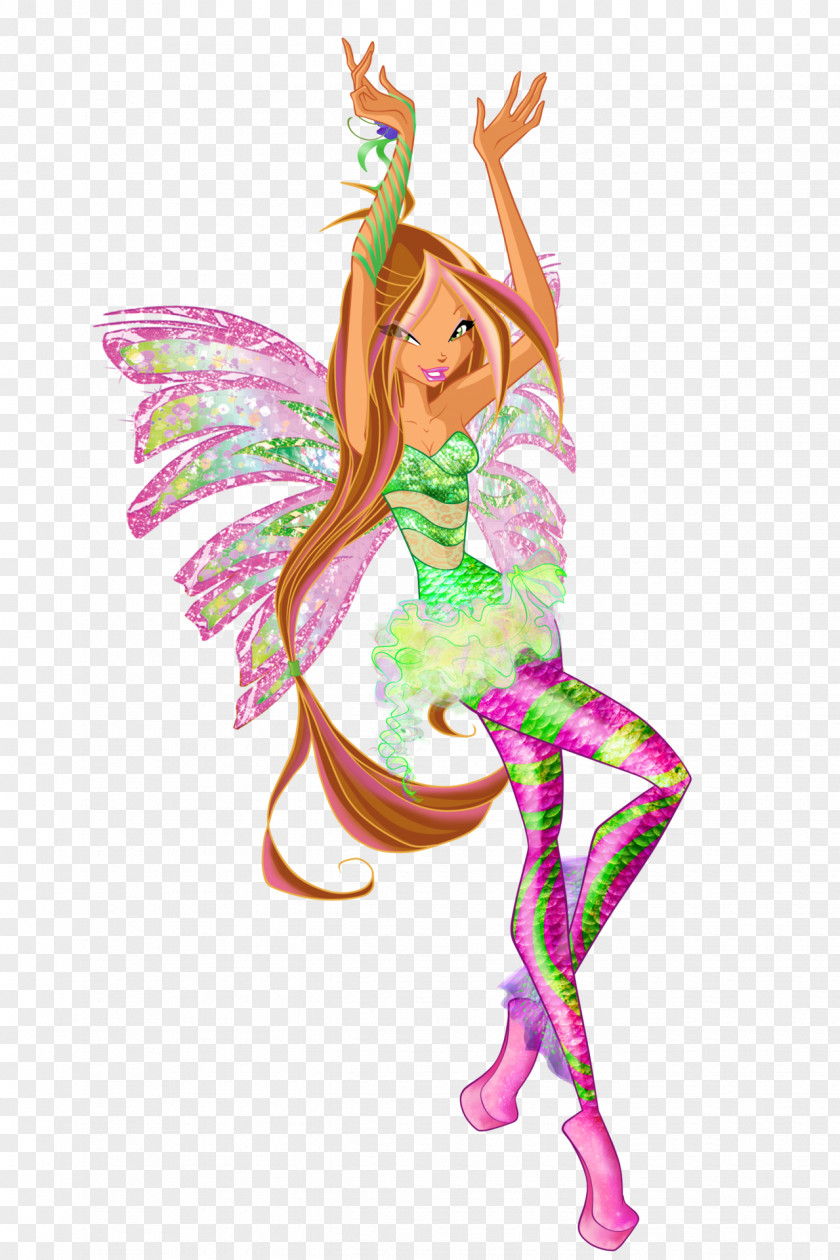 Flora Bloom The Trix Sirenix Fairy PNG