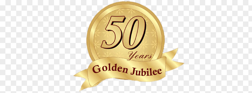 Golden Jubilee Badge PNG Badge, 50 years golden jubilee logo clipart PNG