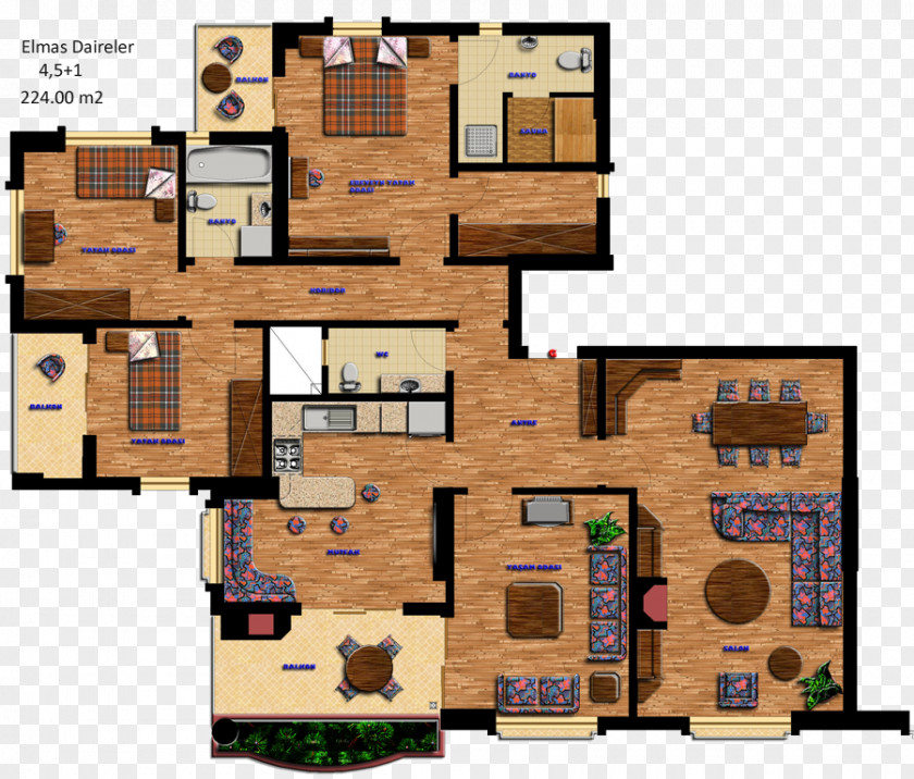 Home Floor Plan House PNG