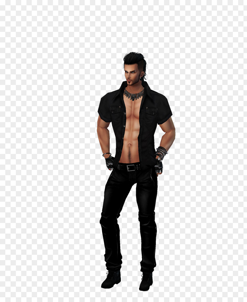 Jeans T-shirt Pants Herrkläder PNG