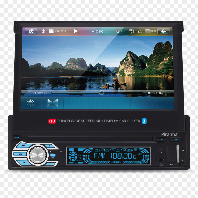 Piranha Tape Recorder USB FM Broadcasting Sound Secure Digital PNG