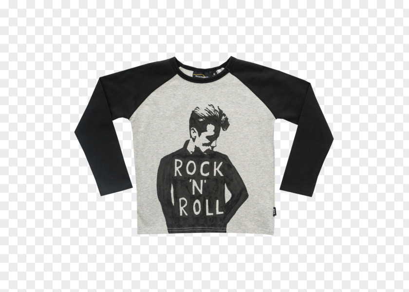 Rock N Roll Long-sleeved T-shirt Sweater Top PNG
