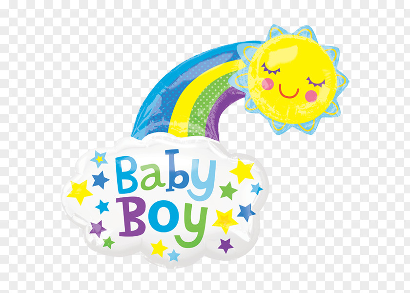 Balloon Baby Shower Party Boy Infant PNG