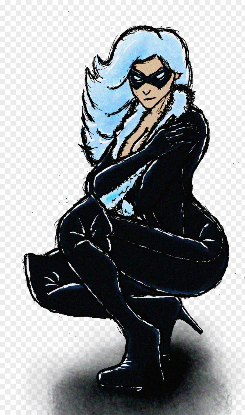 Black Cat Widow She-Hulk Fan Art Character PNG