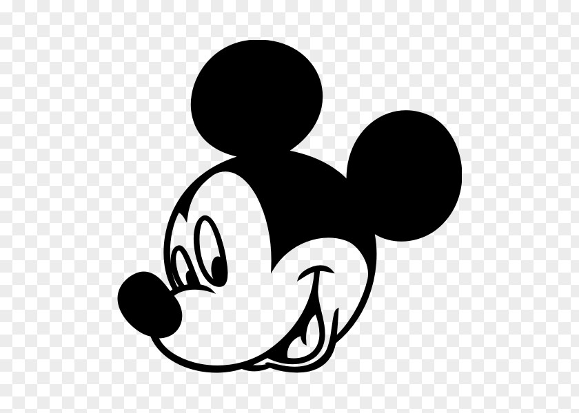 Mickey Mouse Minnie Black And White Clip Art PNG