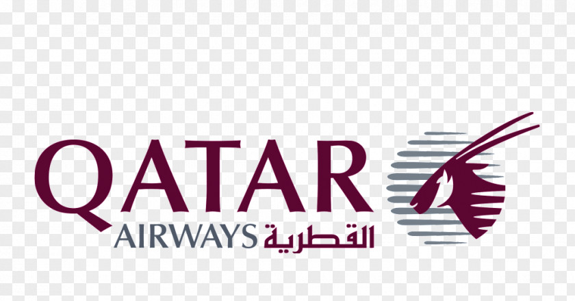 Qatar Airways Logo Flight Brand PNG