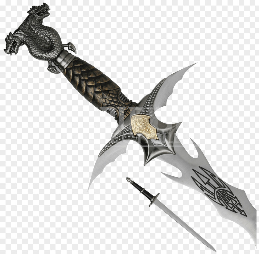 Sword Hilt Dagger Knife Fuller Blade PNG