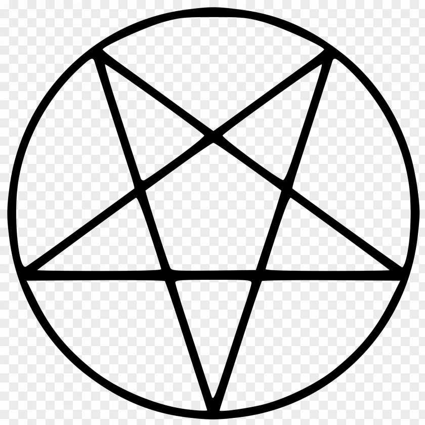 Aquarius Pentacle Invertit Pentagram Satanism Symbol Baphomet PNG