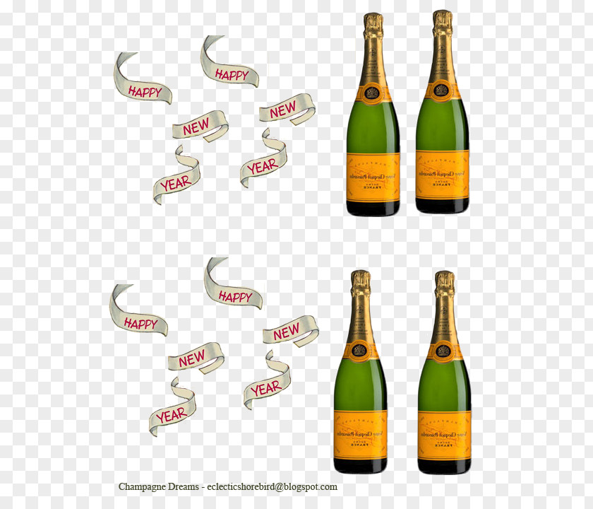 Champagne Beer Bottle Wine Glass PNG