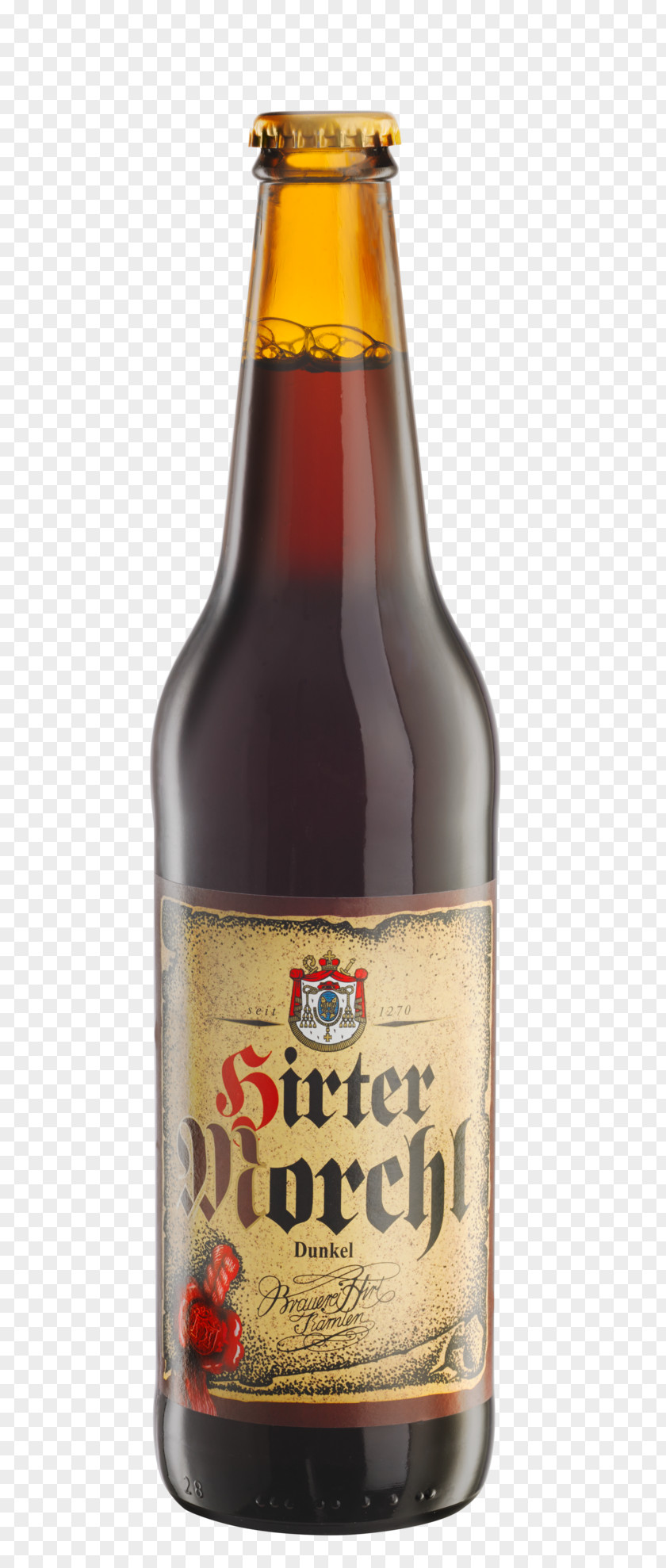 Chinese Material Ale Beer Bottle Hirter Lager PNG