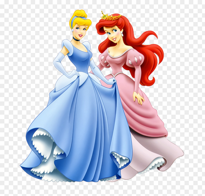 Disney Classic Ariel Cinderella Rapunzel Princess Jasmine Aurora PNG