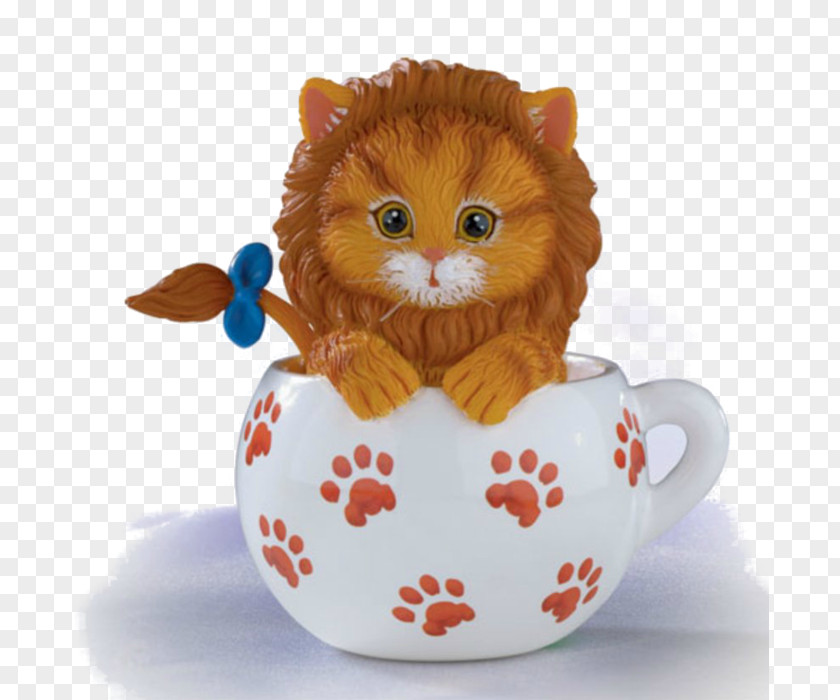 Kitten Cat Whiskers Tea Cup PNG