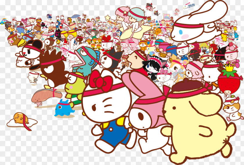 Sanrio Hello Kitty Puroland My Melody Purin PNG