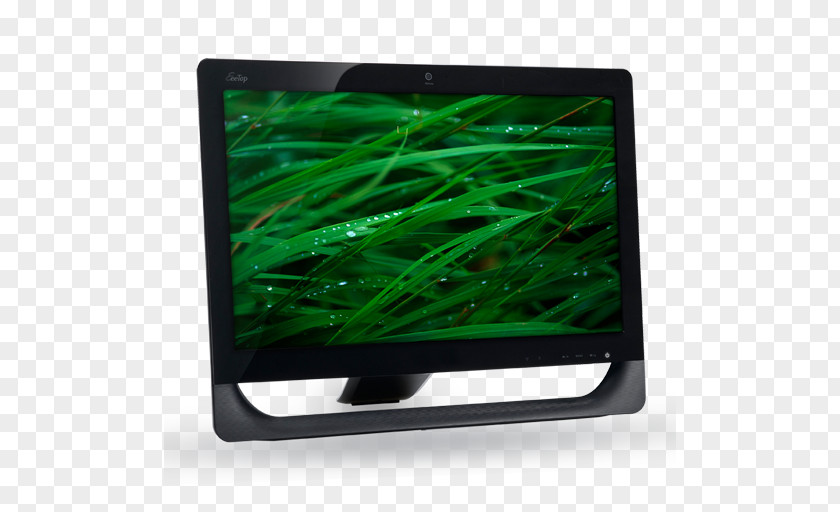 08 Computer Grass Monitor Gadget Display Device Multimedia PNG