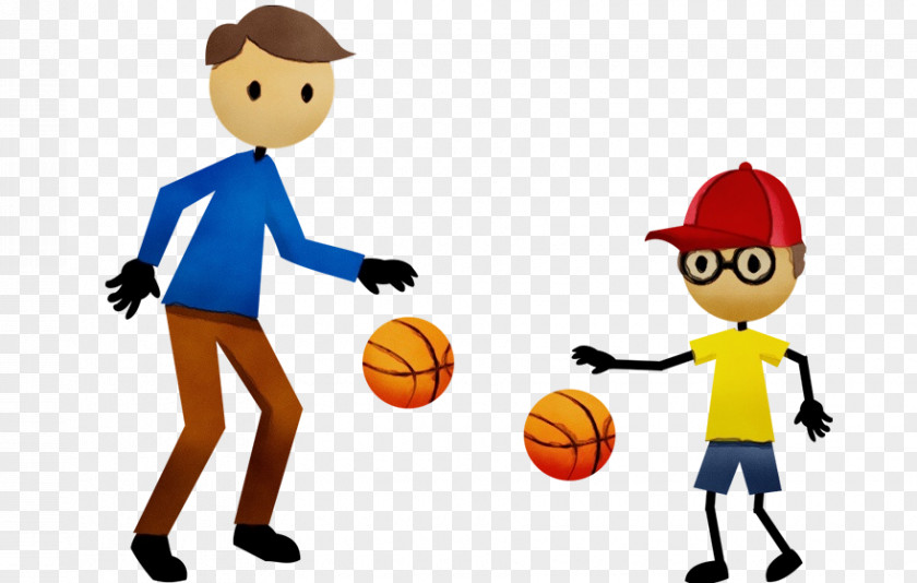 Animated Cartoon Play Playing Sports Basketball Player Throwing A Ball Sharing PNG