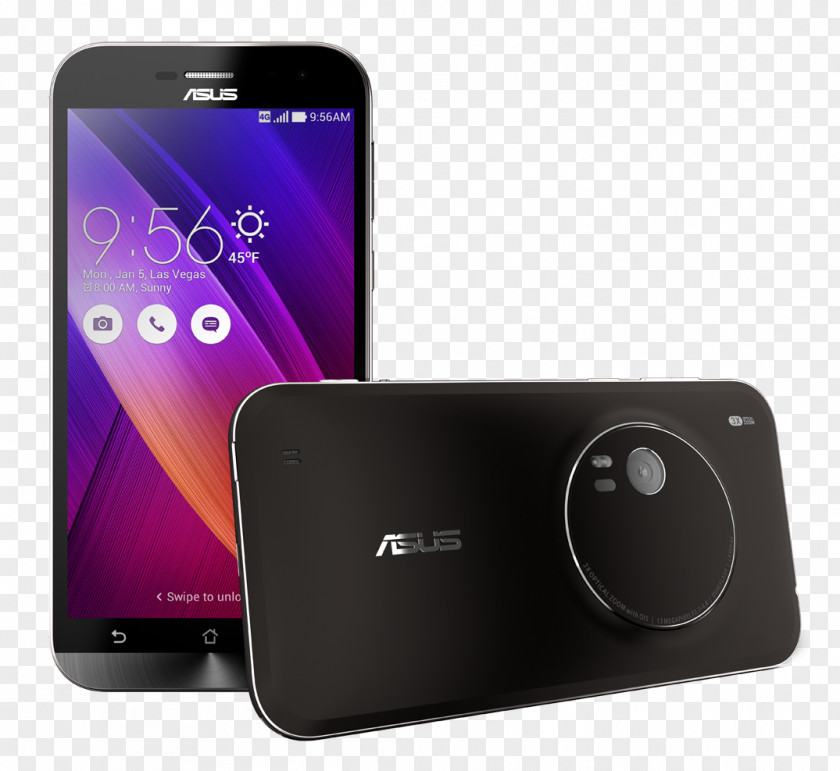 BlackSmartphone Asus Zenfone Zoom ZX550 The International Consumer Electronics Show 华硕 ZX551ML 4GB 128GB SIM FREE/ Unlocked PNG