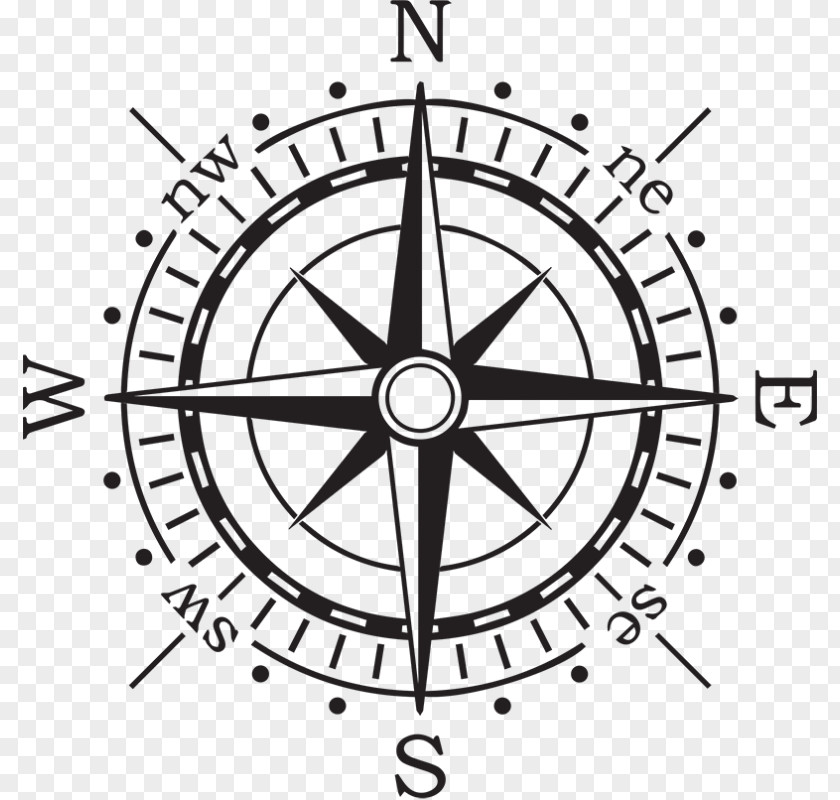 Compass North PNG