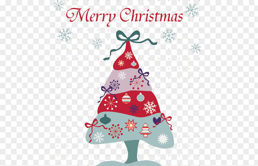 Creative Christmas Poster Card Tree Ornament Decoration PNG