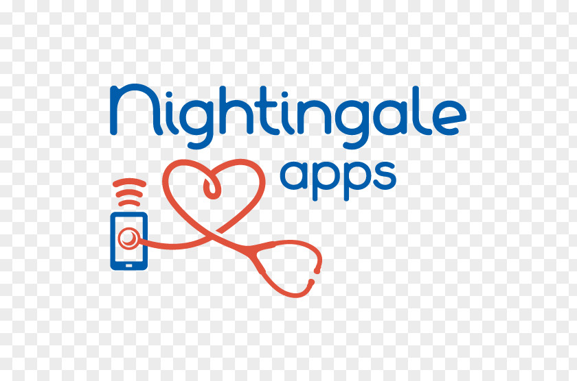 Design Logo Mobile App Nightingale Apps LLC Health Care PNG