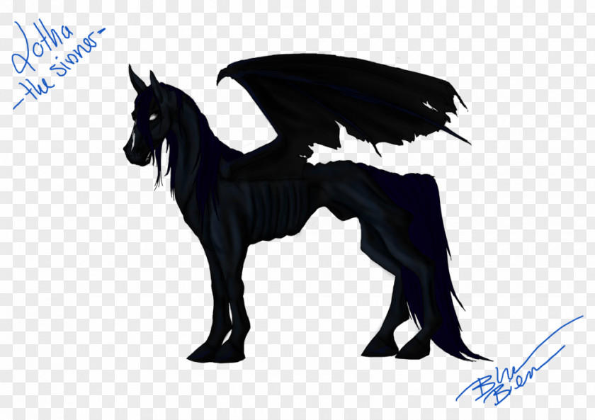 Mustang Mane Pony Stallion Legendary Creature PNG