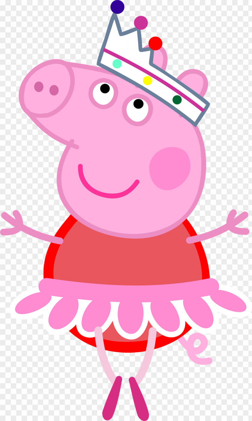 Peppa YouTube Iron-on Ballet Dancer T-shirt PNG