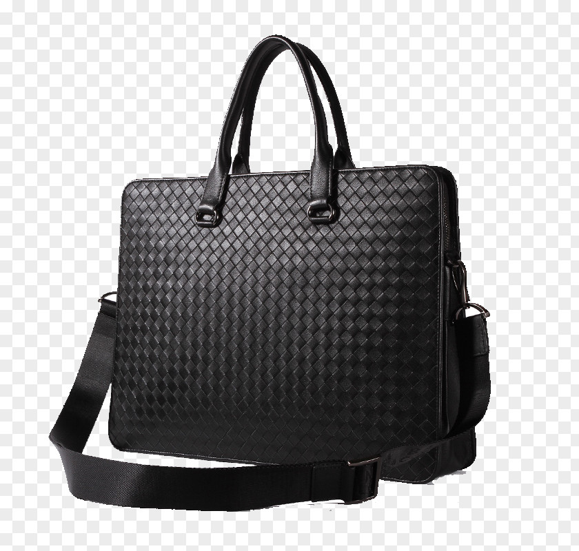 Shengdabaoluo Woven Bag Briefcase Handbag Leather Designer PNG