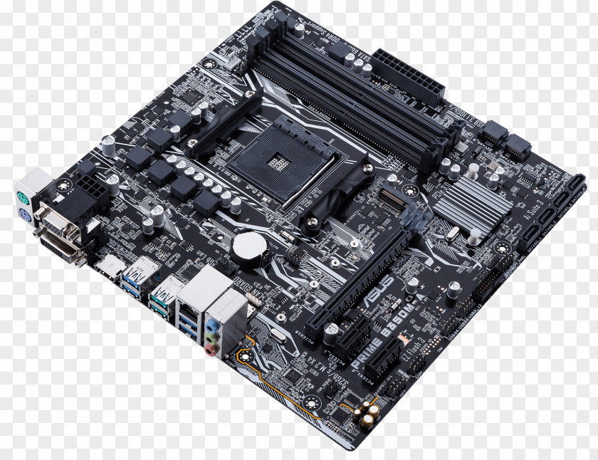 Socket AM4 MicroATX Motherboard ASUS PRIME X370-PRO PNG