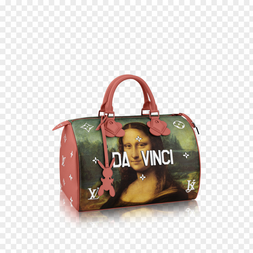 Bag Handbag Louis Vuitton Artist Mona Lisa PNG